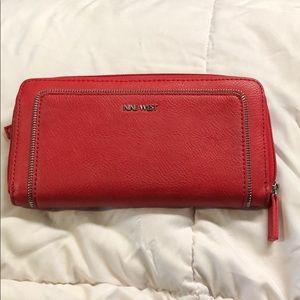 Nine West red wallet